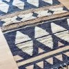Amante Marketplace Shaggy Blue Rug