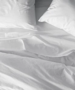 Coyuchi Percale Sheet Set - Alpine White Home Goods 6 Coyuchi Percale Sheet Set - Alpine White Home Goods