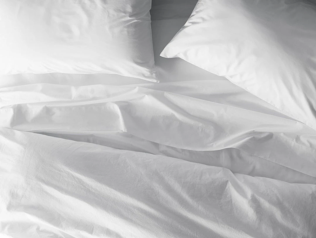 Coyuchi Percale Sheet Set - Alpine White Home Goods 3 Coyuchi Percale Sheet Set - Alpine White Home Goods