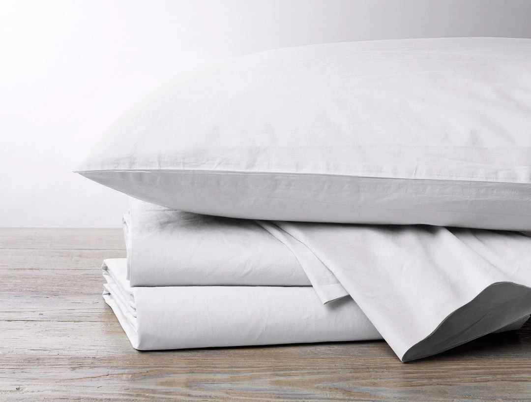 Coyuchi Percale Sheet Set - Alpine White Home Goods 2 Coyuchi Percale Sheet Set - Alpine White Home Goods