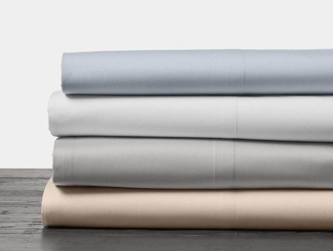 Coyuchi Percale Sheet Set - Alpine White Home Goods 4 Coyuchi Percale Sheet Set - Alpine White Home Goods