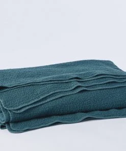 Coyuchi Cascade Matelasse Blanket - Aegean Home Goods