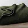 Coyuchi Cascade Matelasse Blanket - Moss