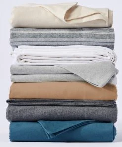 Coyuchi Cloud Brushed Flannel Pillowcases - Undyed Home Goods 10 Coyuchi Cloud Brushed Flannel Pillowcases - Undyed Home Goods