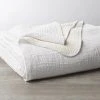 Coyuchi Cozy Cotton Blanket - Alpine White