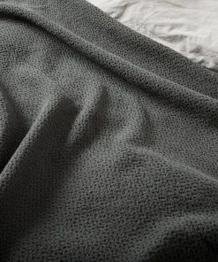 Coyuchi Throw Blankets Honeycomb Blanket - Shadow