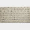 Coyuchi Mosaic Canyon Bath Runner - Undyed / Slate