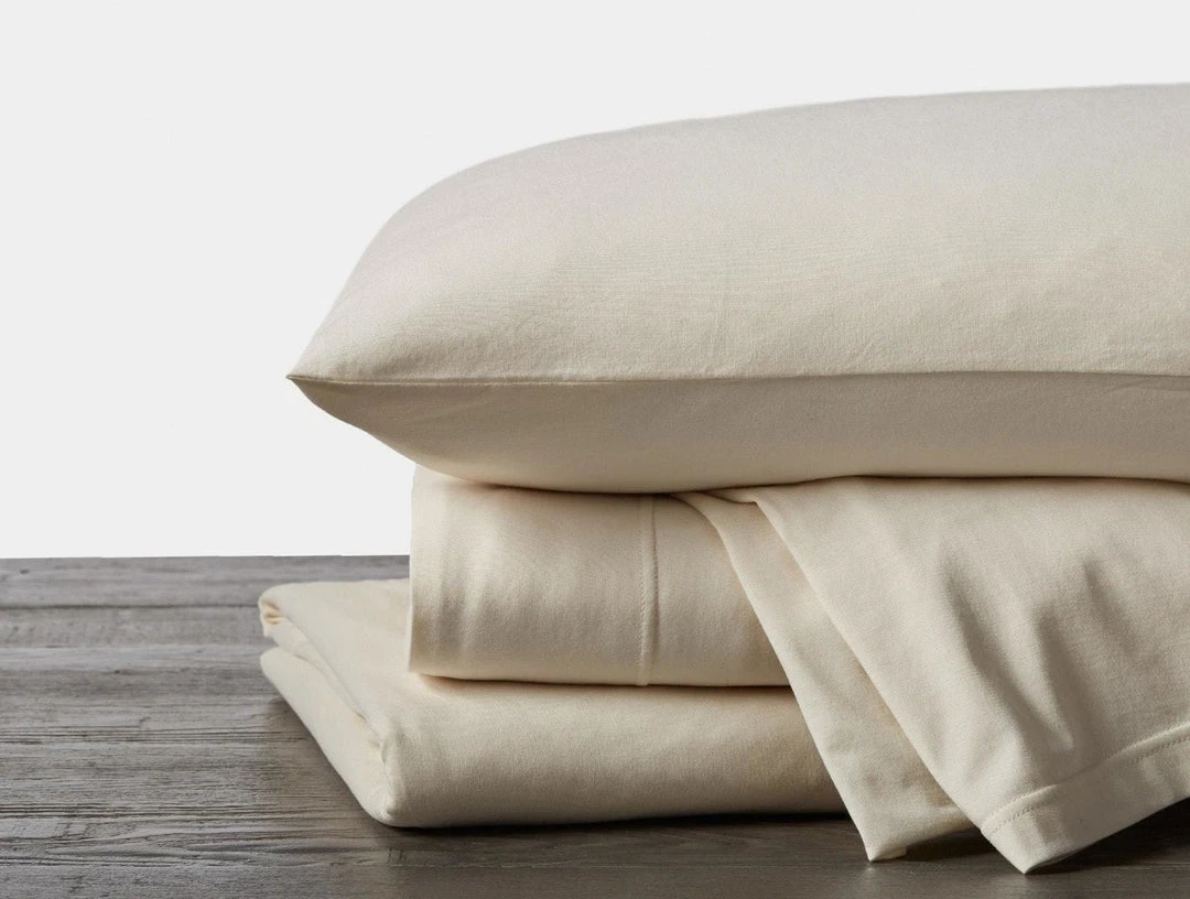 Coyuchi Jersey Sheet Set - Undyed Best Sellers 3 Coyuchi Jersey Sheet Set - Undyed Best Sellers