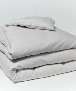 Coyuchi Relaxed Linen Duvet Cover - Fog Home Goods