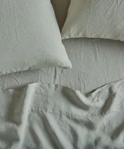 Coyuchi Home Goods Relaxed Linen Sheet Set - Laurel