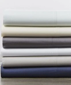 Coyuchi Sateen Pillowcase Set - Alpine White Home Goods