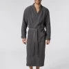Coyuchi Unisex Waffle Robe - Shadow Best Sellers