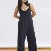 Coyuchi Best Sellers Solstice Romper - Deep Graphite