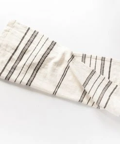 Creative Women Home Goods Avery Tea Towel - Gray