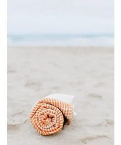 Creative Women Camden Bath Towel - Tangerine + Azure Home Goods