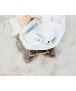 Creative Women Camden Bath Towel - Tangerine + Azure Home Goods