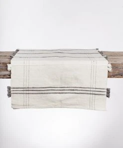 Creative Women Ribbons Table Runner - Gray Kitchen + Dining