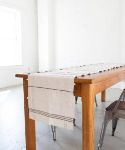 Creative Women Ribbons Table Runner - Gray Kitchen + Dining