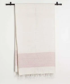 Creative Women Home Goods Riviera Bath Towel - Blush