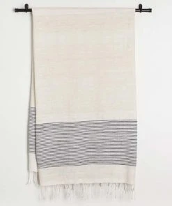 Creative Women Home Goods Riviera Bath Towel - Navy