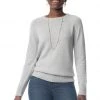 Synergy Organic Clothing Crew Sweater - Heather Gray Sale