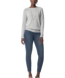Synergy Organic Clothing Crew Sweater - Heather Gray Sale