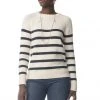 Synergy Organic Clothing Crew Sweater - Stripe