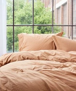 Coyuchi Crinkled Percale Duvet Cover Best Sellers