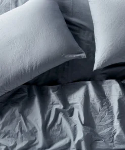 Coyuchi Crinkled Percale Pillowcase Set Home Goods