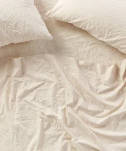 Coyuchi Crinkled Percale Pillowcase Set Home Goods