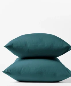 Coyuchi Crinkled Percale Pillowcase Set Home Goods