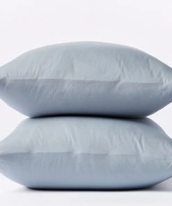 Coyuchi Crinkled Percale Pillowcase Set Home Goods