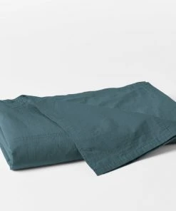 Coyuchi Crinkled Percale Sheet Set Home Goods