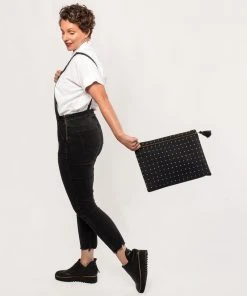 Anchal Cross Stitch Oversized Pouch