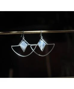 Iron Oxide Crystal Amulet Earrings Jewelry 12 Iron Oxide Crystal Amulet Earrings Jewelry