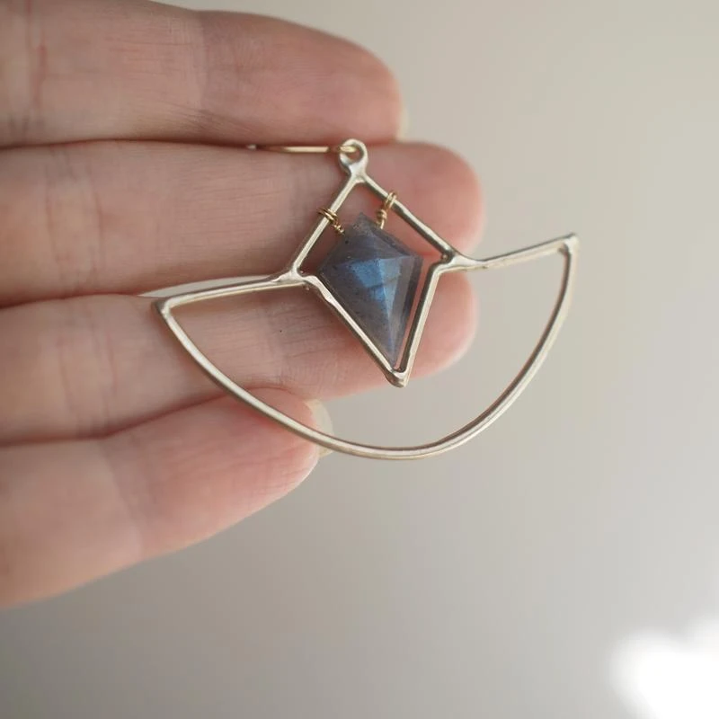 Iron Oxide Jewelry Crystal Amulet Necklace 7 Iron Oxide Jewelry Crystal Amulet Necklace