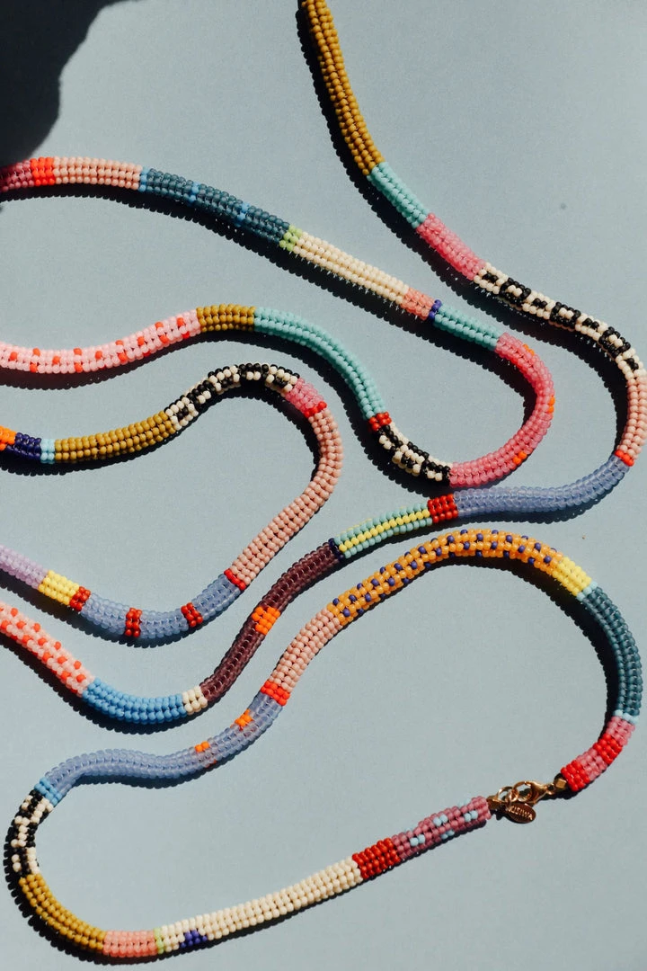 Kisiwa Jewelry Cuerda One Of A Kind Beaded Choker 5 Kisiwa Jewelry Cuerda One Of A Kind Beaded Choker