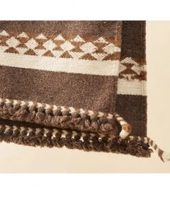 Studio Variously Damru Wool Rug Handcrafted