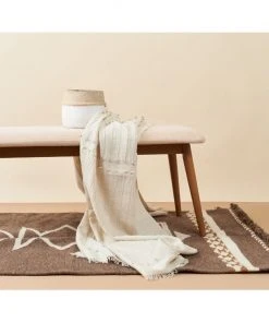 Studio Variously Damru Wool Rug Handcrafted