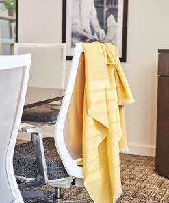 Studio Variously Dandelion Merino Throw Blanket Home Goods