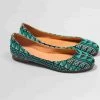 Darzah Tatreez Flats - Teal
