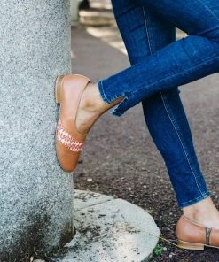 Darzah Tatreez Oxford - Nude Shoes 6 Darzah Tatreez Oxford - Nude Shoes