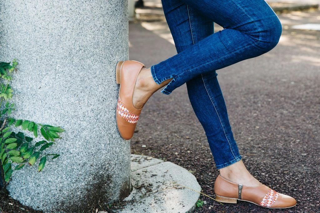 Darzah Tatreez Oxford - Nude Shoes 3 Darzah Tatreez Oxford - Nude Shoes