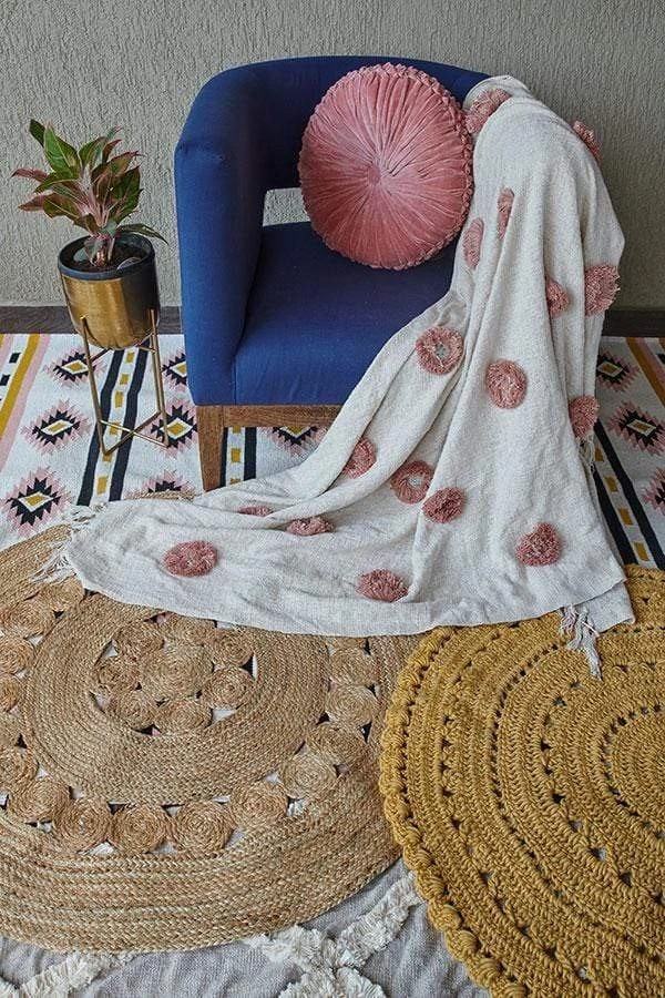 Casa Amarosa Desert Sky Kilim Runner Rug 4 Casa Amarosa Desert Sky Kilim Runner Rug