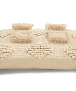 Casa Amarosa Home Goods Diagonal Chindi Throw Pillow Cover