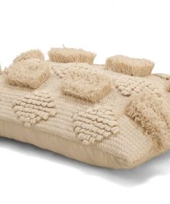 Casa Amarosa Home Goods Diagonal Chindi Throw Pillow Cover