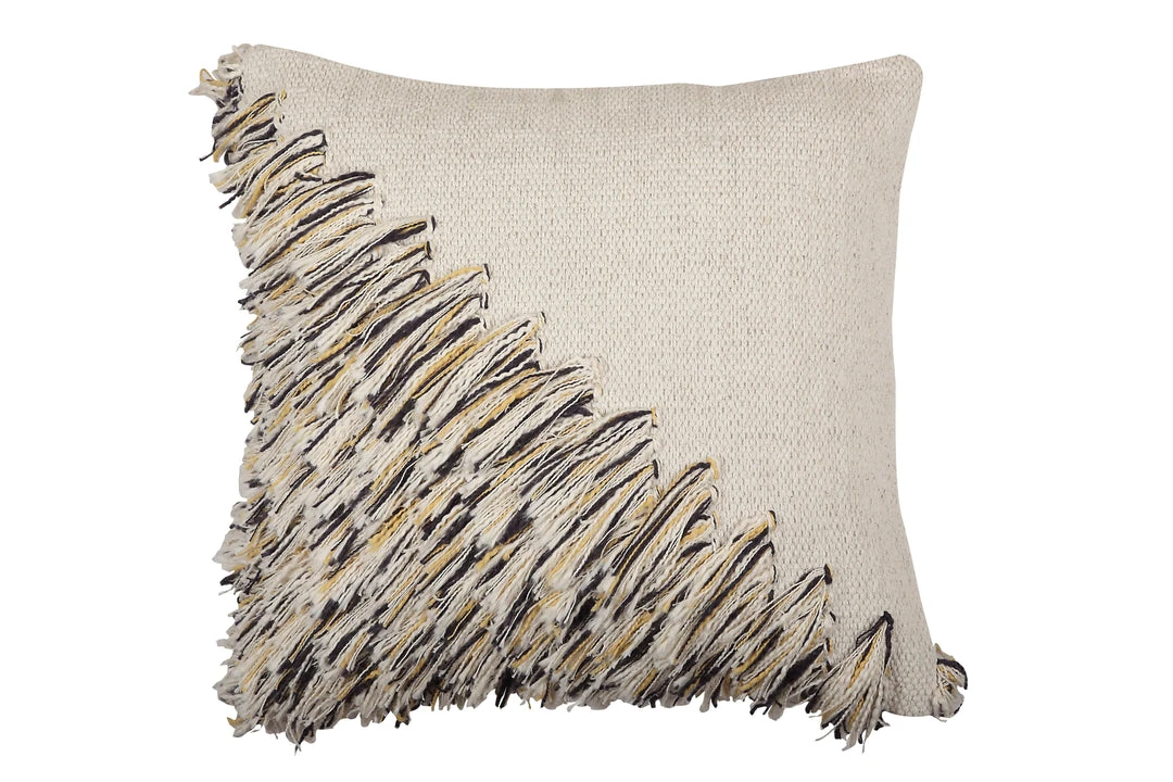Casa Amarosa Diagonal Fringe Throw Pillow Cover 1 Casa Amarosa Diagonal Fringe Throw Pillow Cover