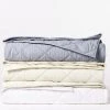 Coyuchi Home Goods Diamond Stitched Comforter