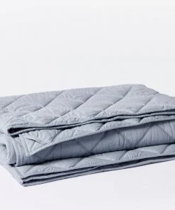 Coyuchi Home Goods Diamond Stitched Comforter