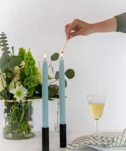 Mo&Co Home Best Sellers Dipped Beeswax 10" Taper Candles